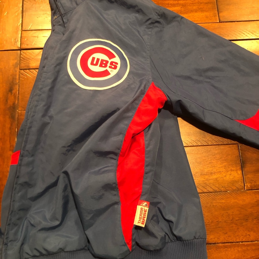 Chicago Cubs majestic youth Large pro jacket